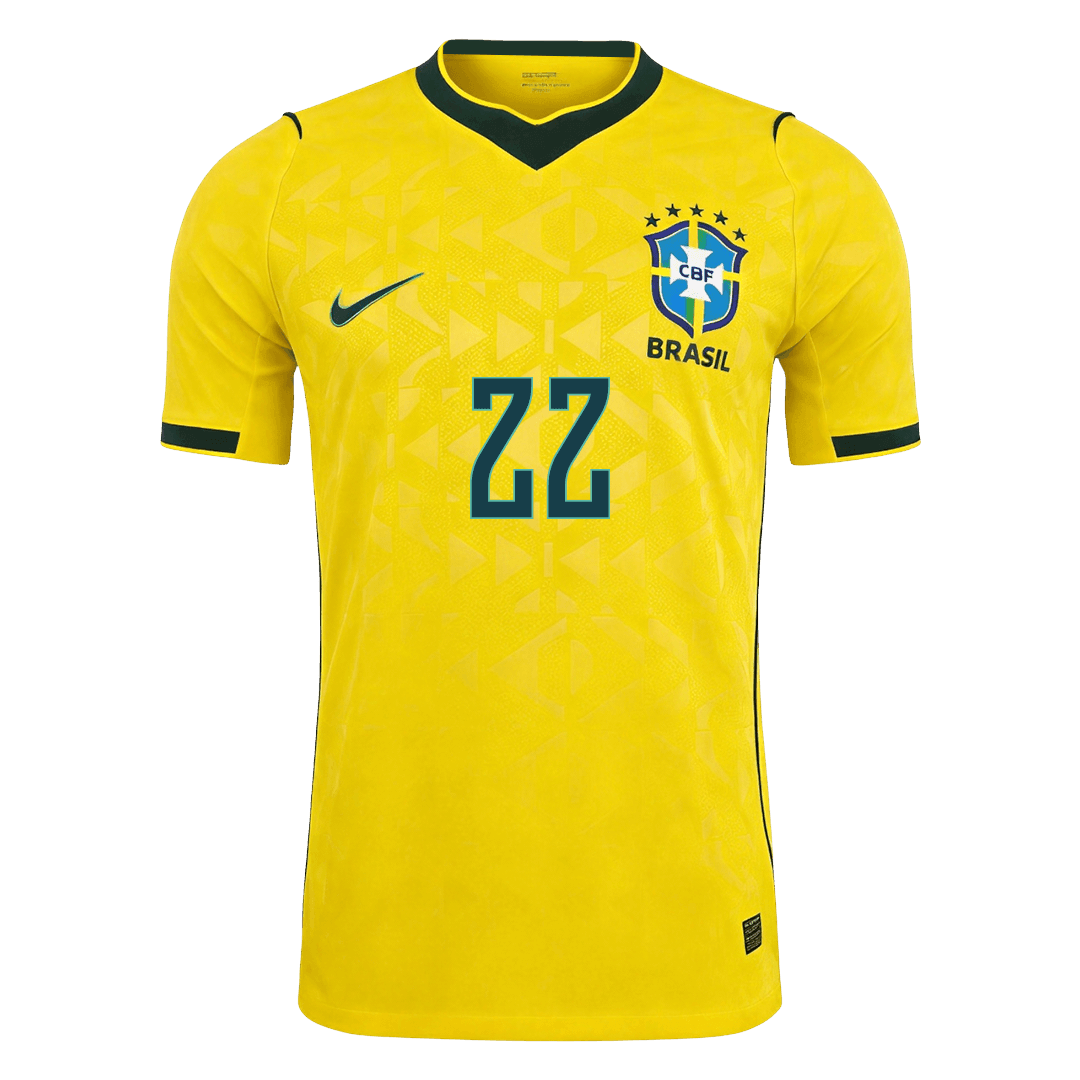 Brazílie domácí dres MS 2026 hráčská verze JOÃO PEDRO #22