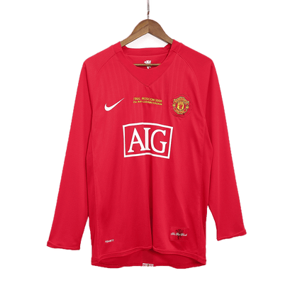 Domácí Retro Dres Manchester United 2007/08 - UCL