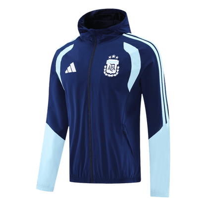 Argentina mikina s kapucí 2026 námořnická modrá
