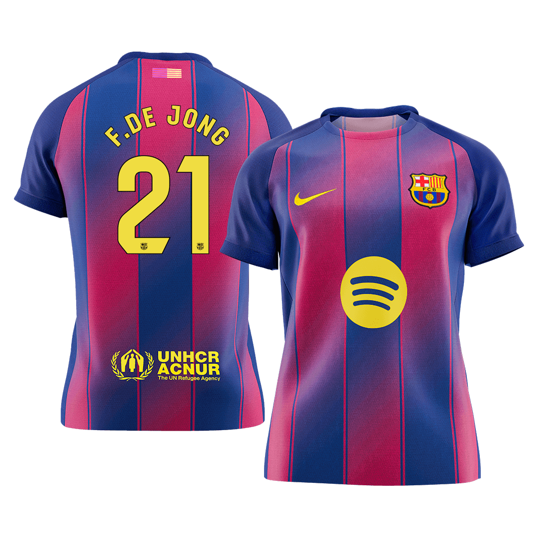 Domácí Fotbalový Dres Barcelona 25/26 F.DE JONG #21