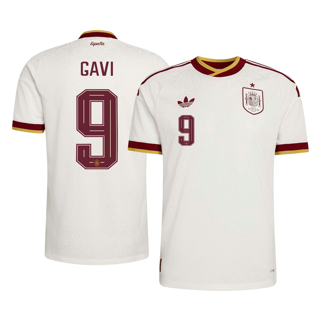 Španělsko venkovní dres MS 2026 hráčská verze GAVI #9
