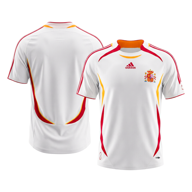 Španělsko venkovní retro dres 2006