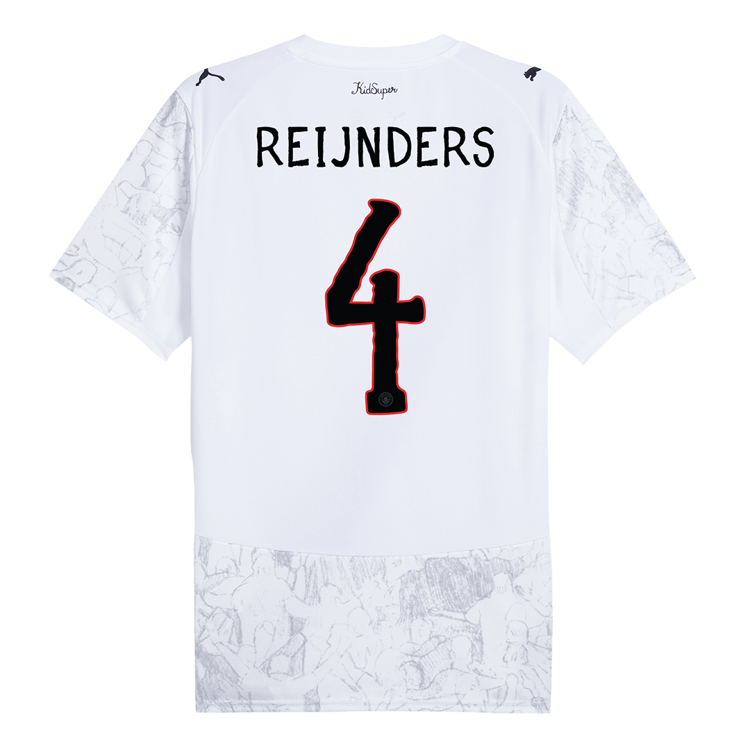 Manchester City fotbalový dres 2025/26 REIJNDERS #4 -KidSuper
