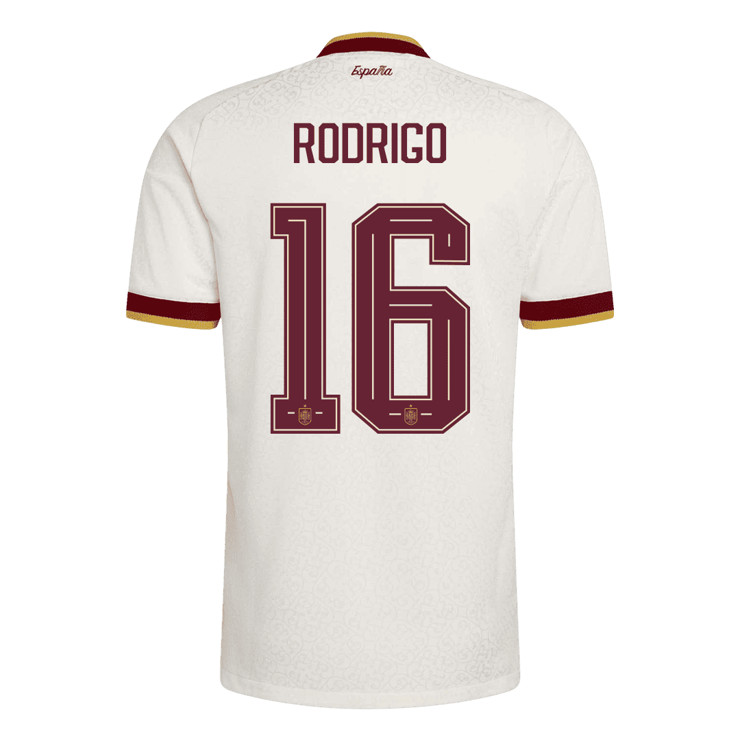 Španělsko venkovní dres MS 2026 hráčská verze RODRIGO #16