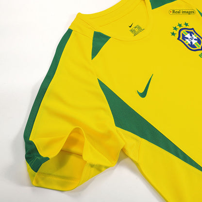 Domácí Retro Dres Brazil 2002/03 RONALDINHO #11
