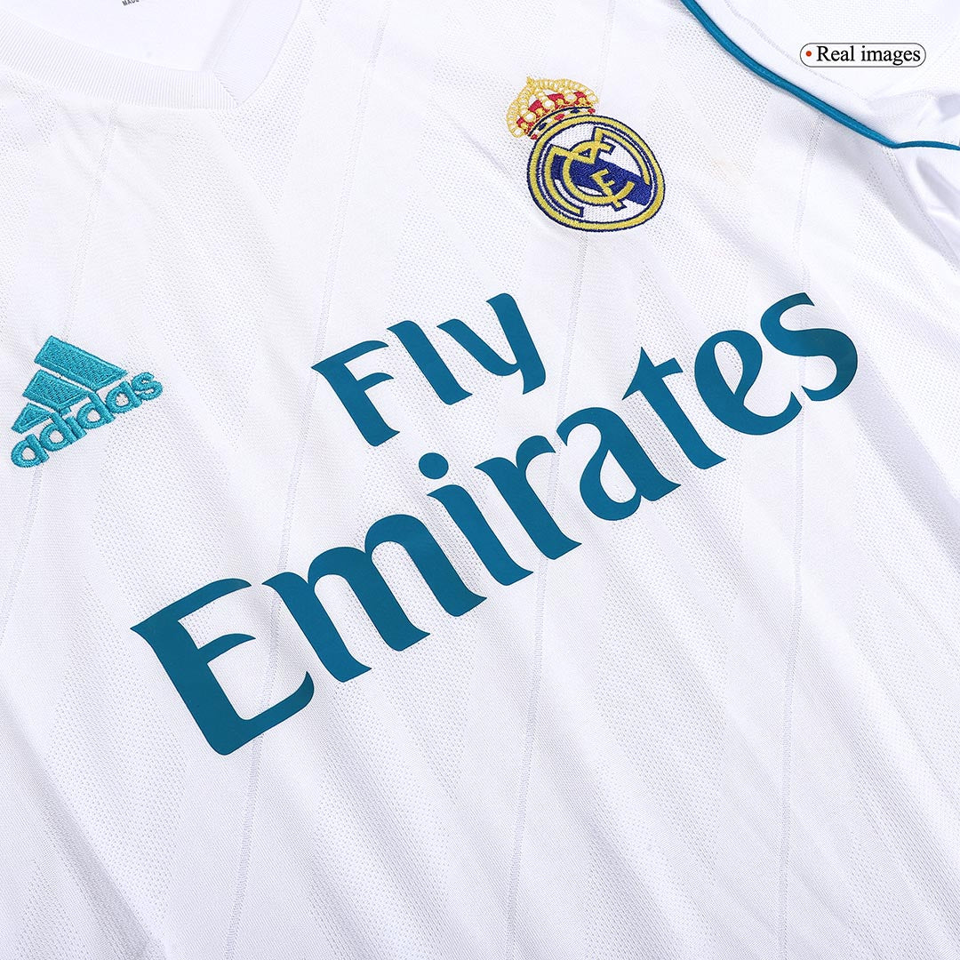 Domácí Retro Dres Real Madrid 2017/18 Retro SERGIO RAMOS #4