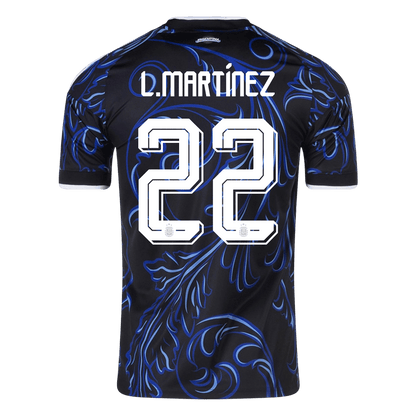 Argentina venkovní fotbalový dres MS 2026 L. MARTÍNEZ #22