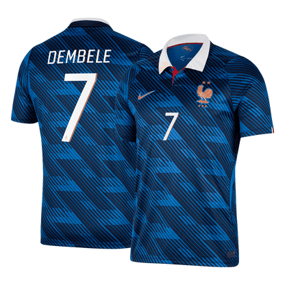 Francie domácí fotbalový dres MS 2026 DEMBÉLÉ #7