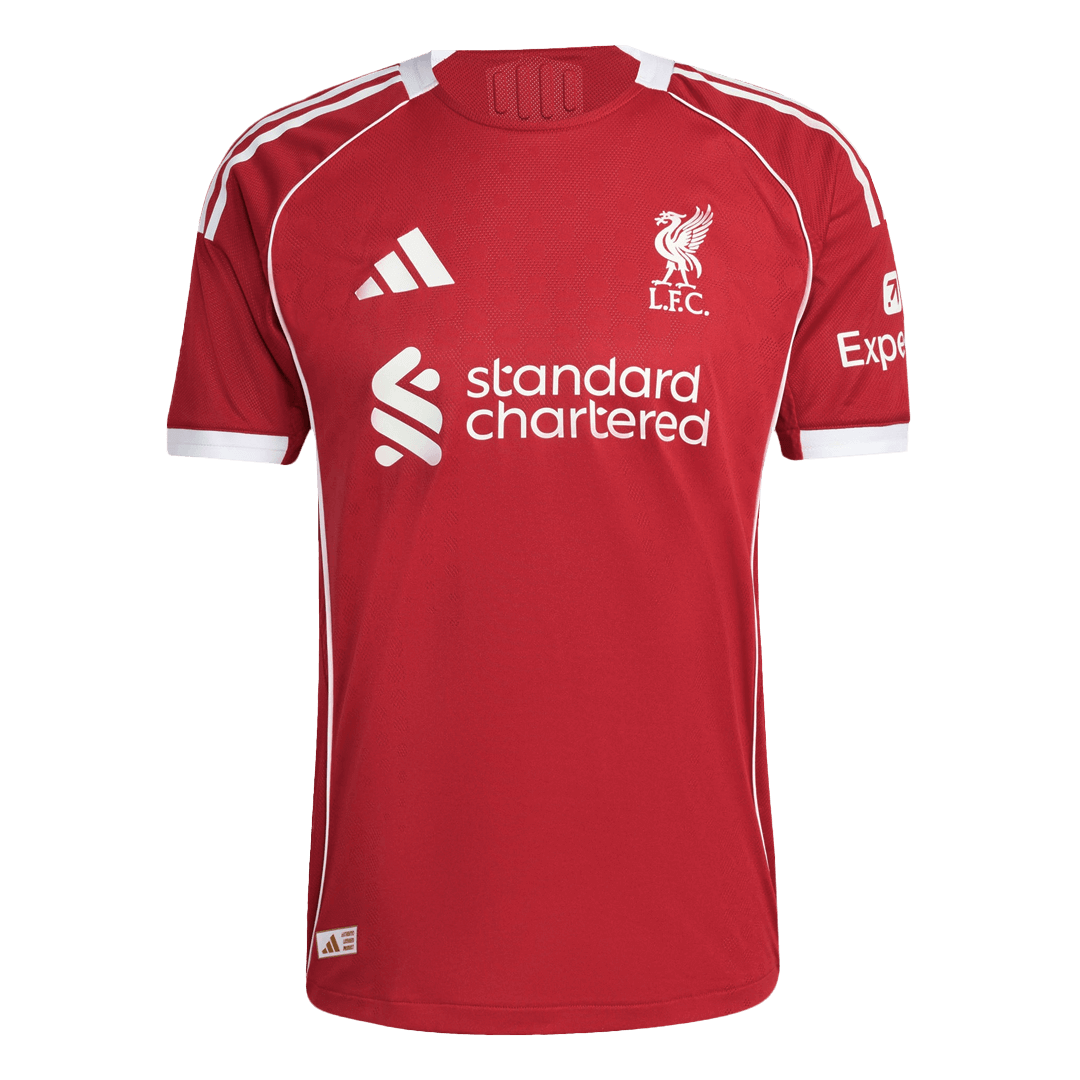 Liverpool domácí dres 2025/26 hráčská verze
