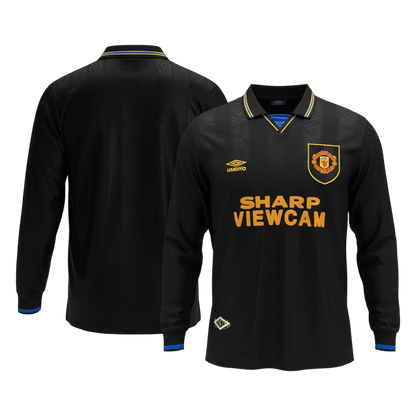 Manchester United venkovní retro dres 1993/94 dlouhý rukáv