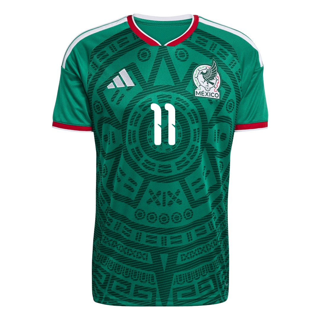 Mexiko Domácí Fotbalový Dres MS 2026 S.GIMENEZ #11