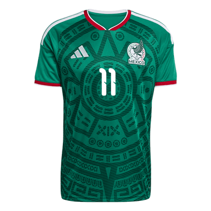 Mexiko Domácí Fotbalový Dres MS 2026 S.GIMENEZ #11