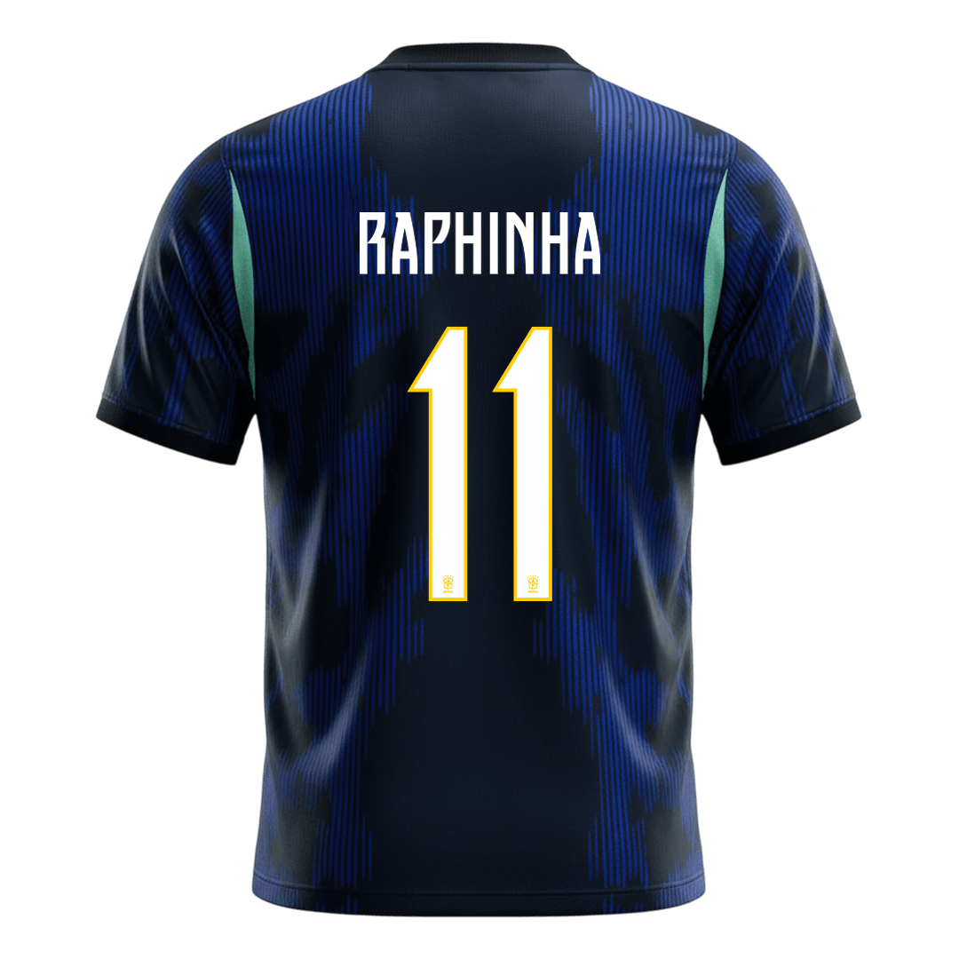 Brazílie venkovní fotbalový dres MS 2026 RAPHINHA #11