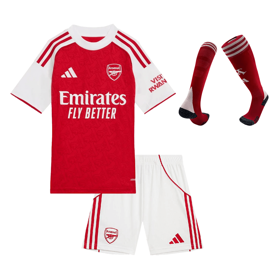 Arsenal dětská domácí kompletní sada 2025/26