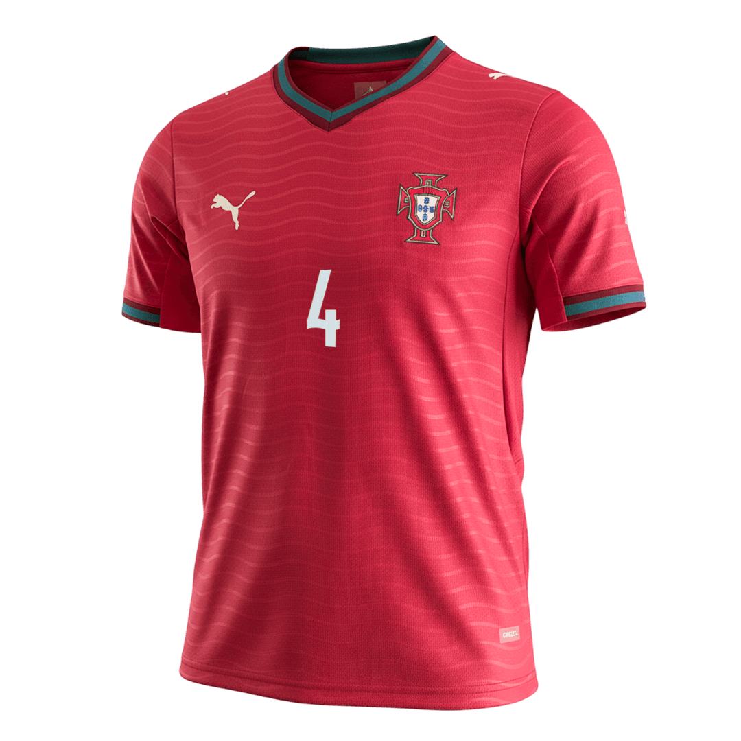 Portugalsko domácí fotbalový dres MS 2026 RÚBEN DIAS #4