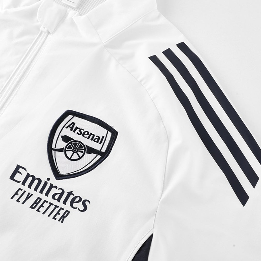 Arsenal větrovka 2025/26 bílá