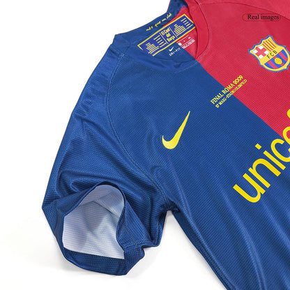 Domácí Retro Dres Barcelona 2008/09 A.INIESTA #8 - UCL Final