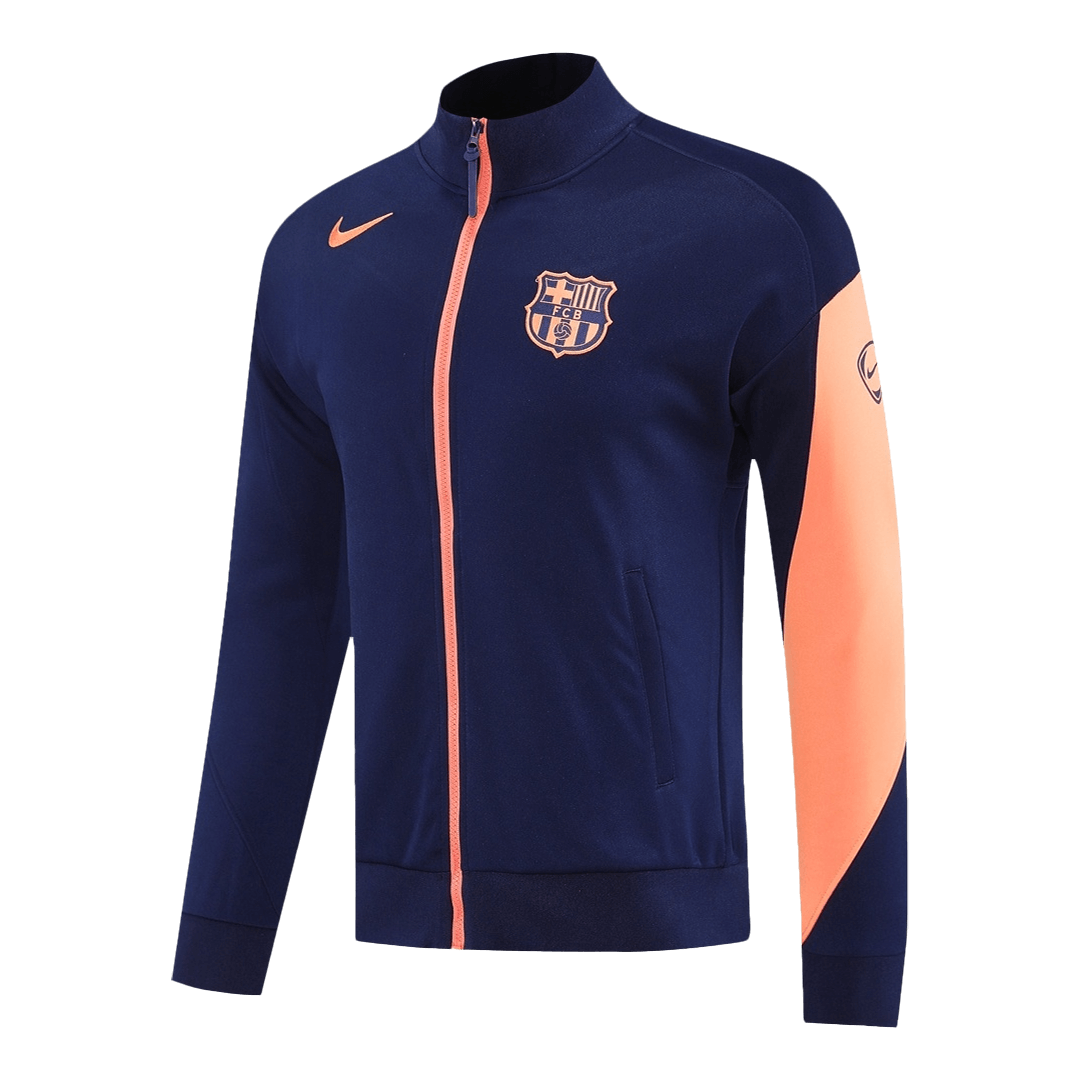 Barcelona sada bundy 2025/26 námořnická modrá & oranžová