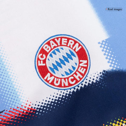 Bayern Mnichov předzápasový fotbalový dres 2025/26 - červená & bílá