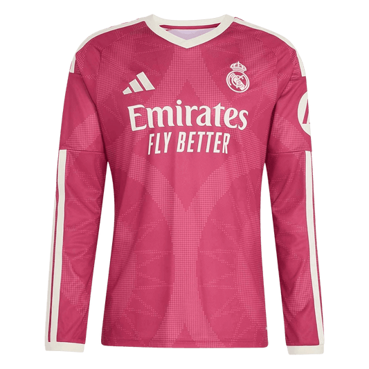 Real Madrid třetí fotbalový dres 2026/27 dlouhý rukáv