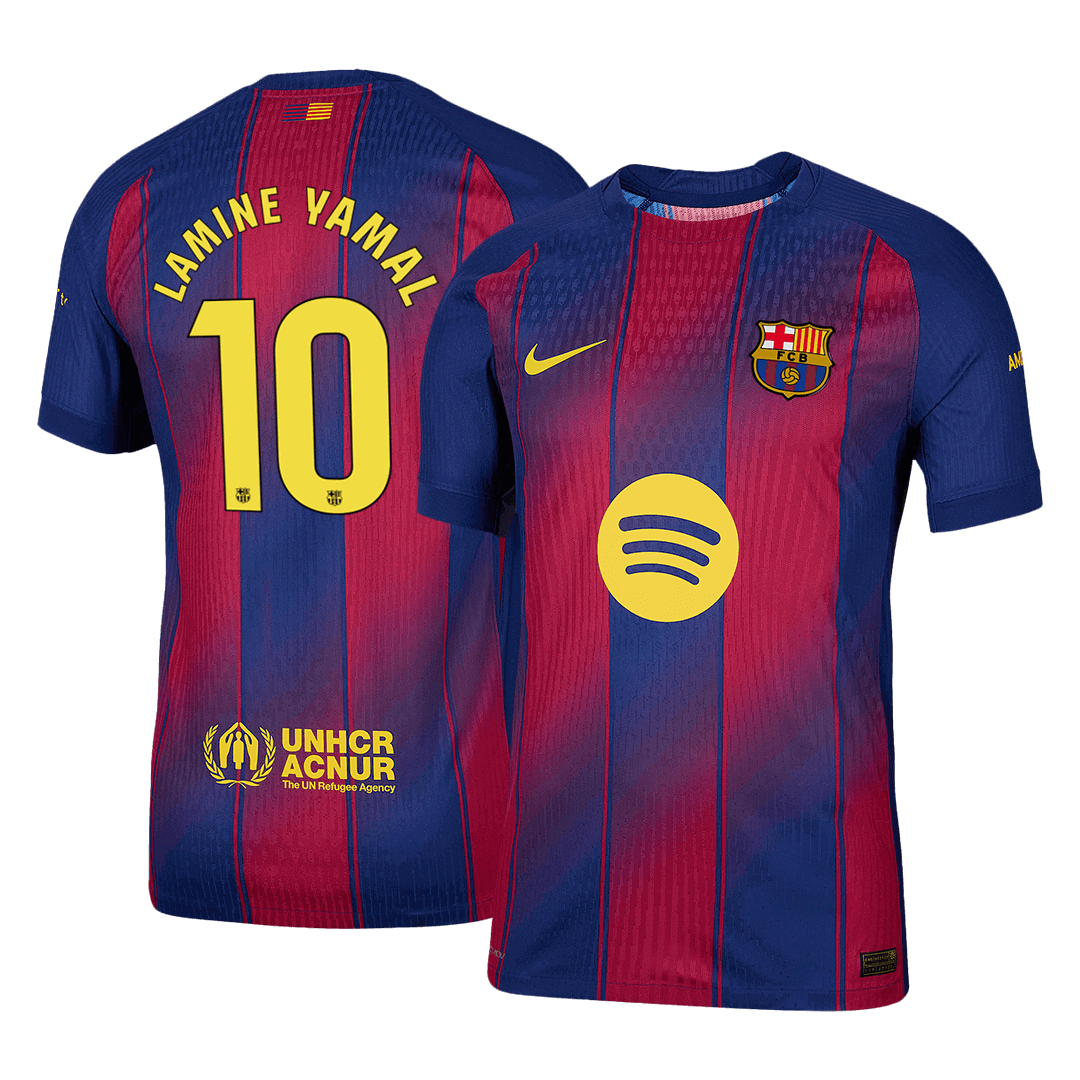 Domácí Fotbalový Dres Barcelona 25/26 Authentic LAMINE YAMAL #10
