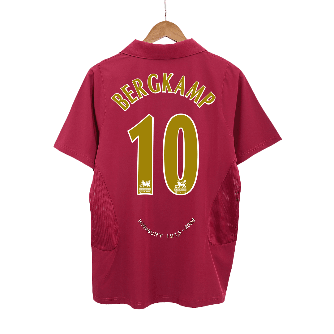 Domácí Retro Dres Arsenal 2005/06 BERGKAMP #10