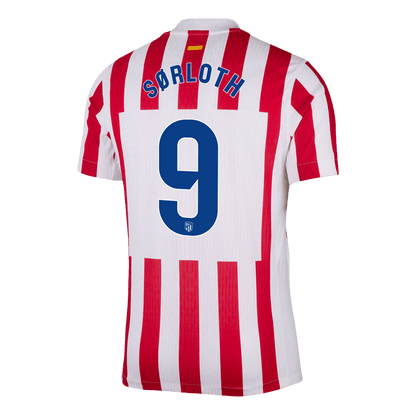 Atletico Madrid domácí dres 2025/26 hráčská verze SØRLOTH #9