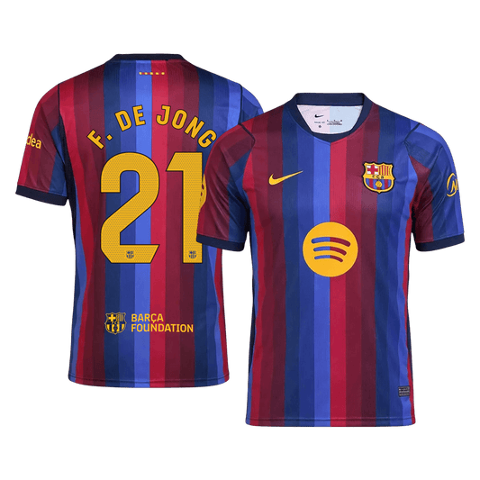 Barcelona domácí fotbalový dres 2026/27 F. DE JONG #21