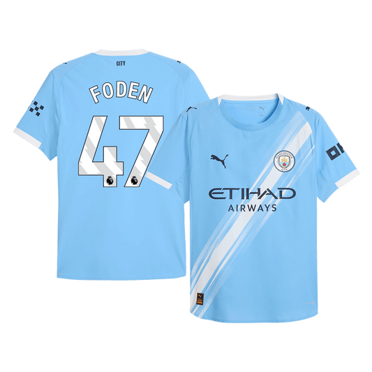 Domácí Fotbalový Dres Manchester City 25/26 Authentic FODEN #47