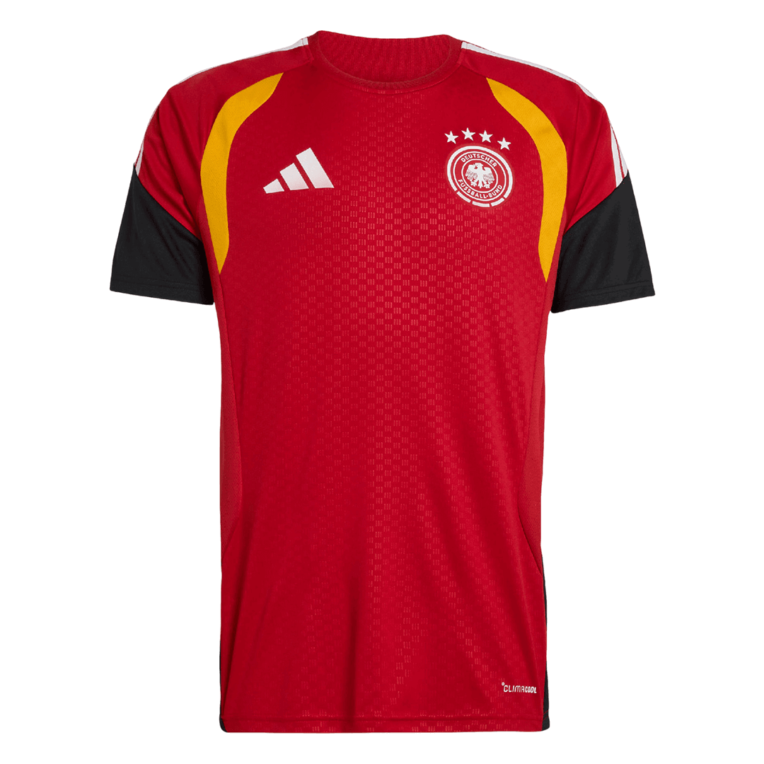 Německý předzápasový fotbalový dres MS 2026 - červená