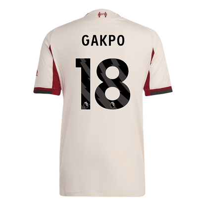 Liverpool venkovní dres 2025/26 hráčská verze GAKPO #18