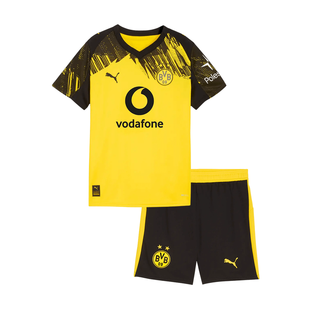 Borussia Dortmund dětská domácí sada dresu 2025/26
