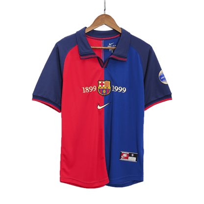 Domácí Retro Dres Barcelona 1999/00 GUARDIOLA #4 - 100th Anniversary
