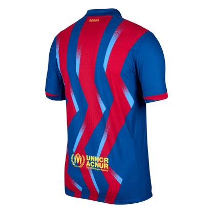 Barcelona čtvrtá fotbalový dres 2025/26 hráčská verze
