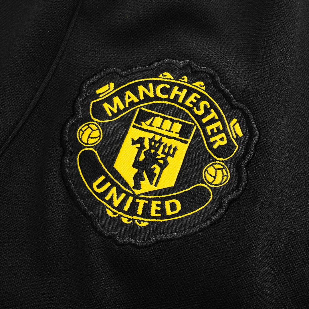 Manchester United dětská sada mikiny 2025/26 černá