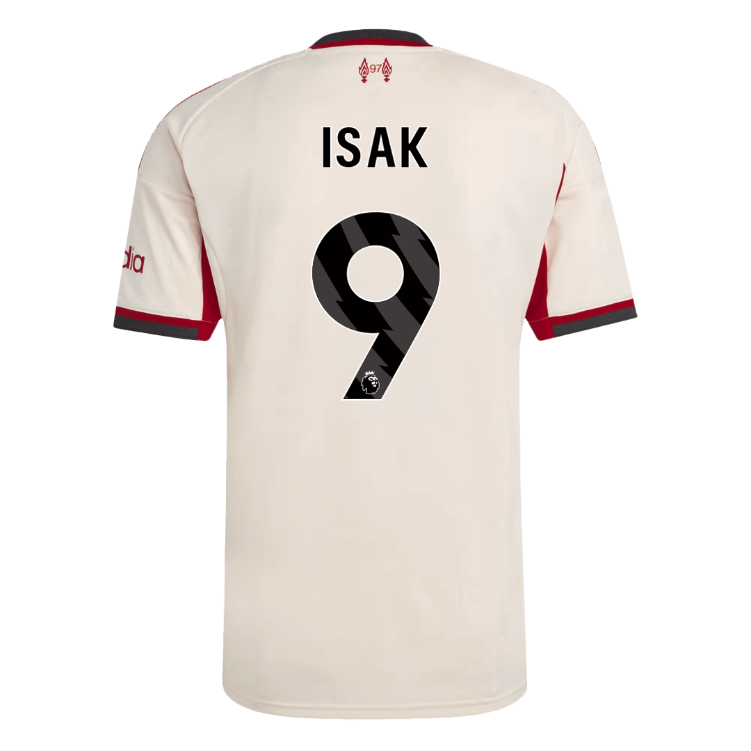 Liverpool venkovní fotbalový dres 2025/26 ISAK #9