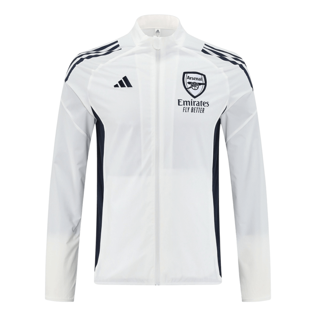 Arsenal větrovka 2025/26 bílá