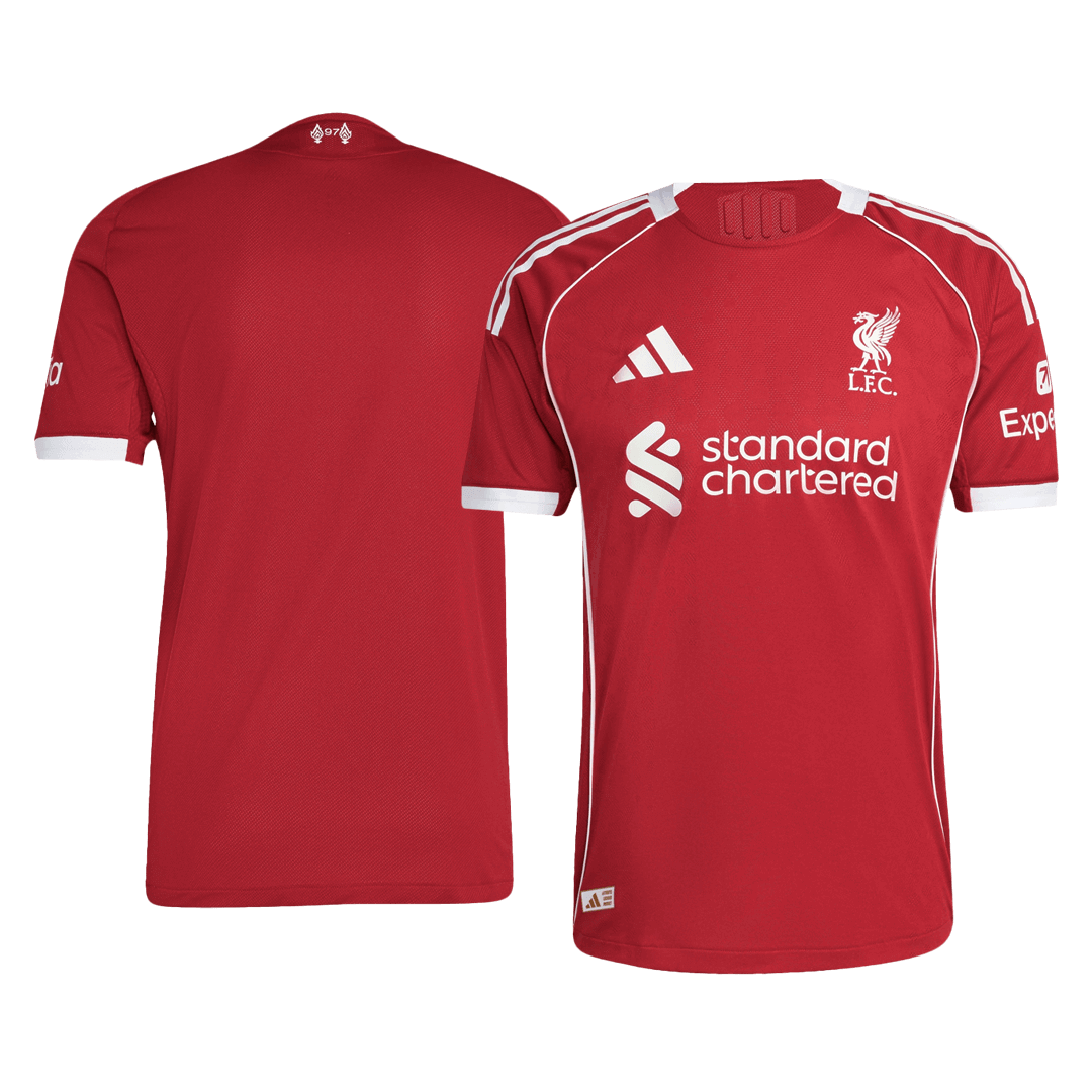Liverpool domácí dres 2025/26 hráčská verze