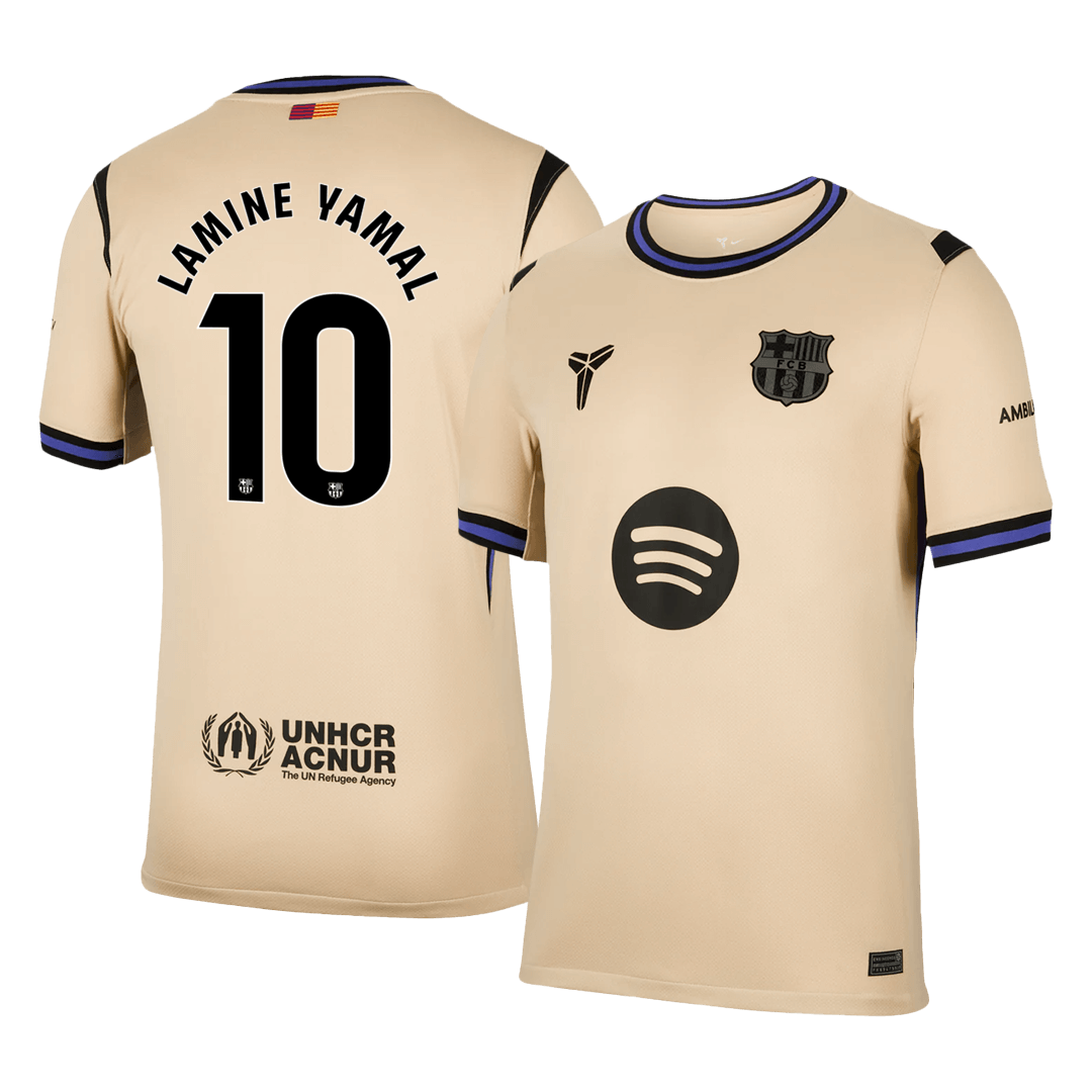Venkovní Fotbalový Dres Barcelona 25/26 LAMINE YAMAL #10