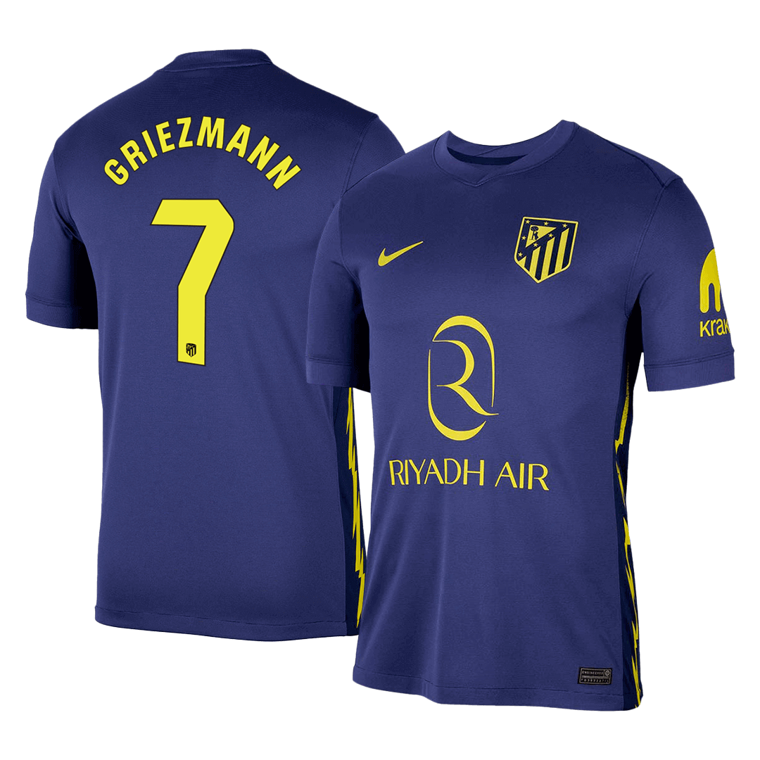 Atletico Madrid venkovní fotbalový dres 2025/26 GRIEZMANN #7