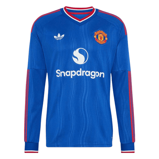 Manchester United venkovní fotbalový dres 2026/27 dlouhý rukáv