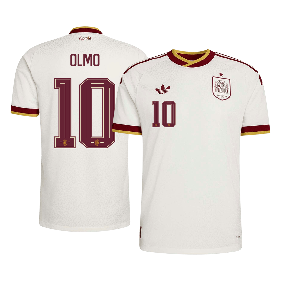 Španělsko venkovní dres MS 2026 hráčská verze OLMO #10