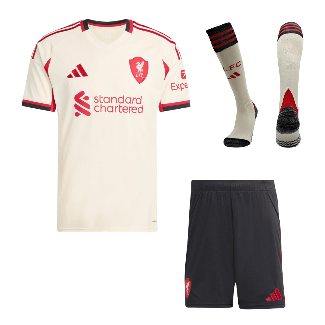 Liverpool venkovní kompletní sada 2025/26