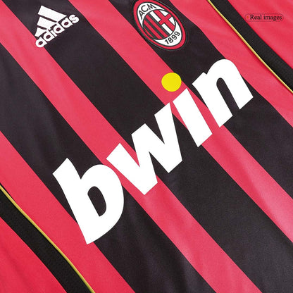AC Milán domácí retro dres 2006/07 dlouhý rukáv