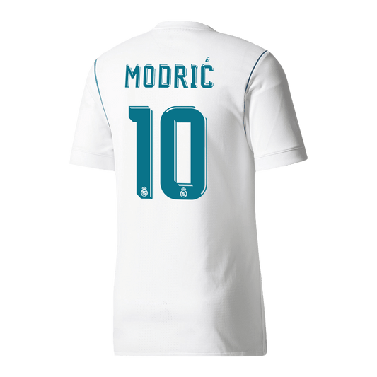 Domácí Retro Dres Real Madrid 2017/18 Retro MODRIĆ #10