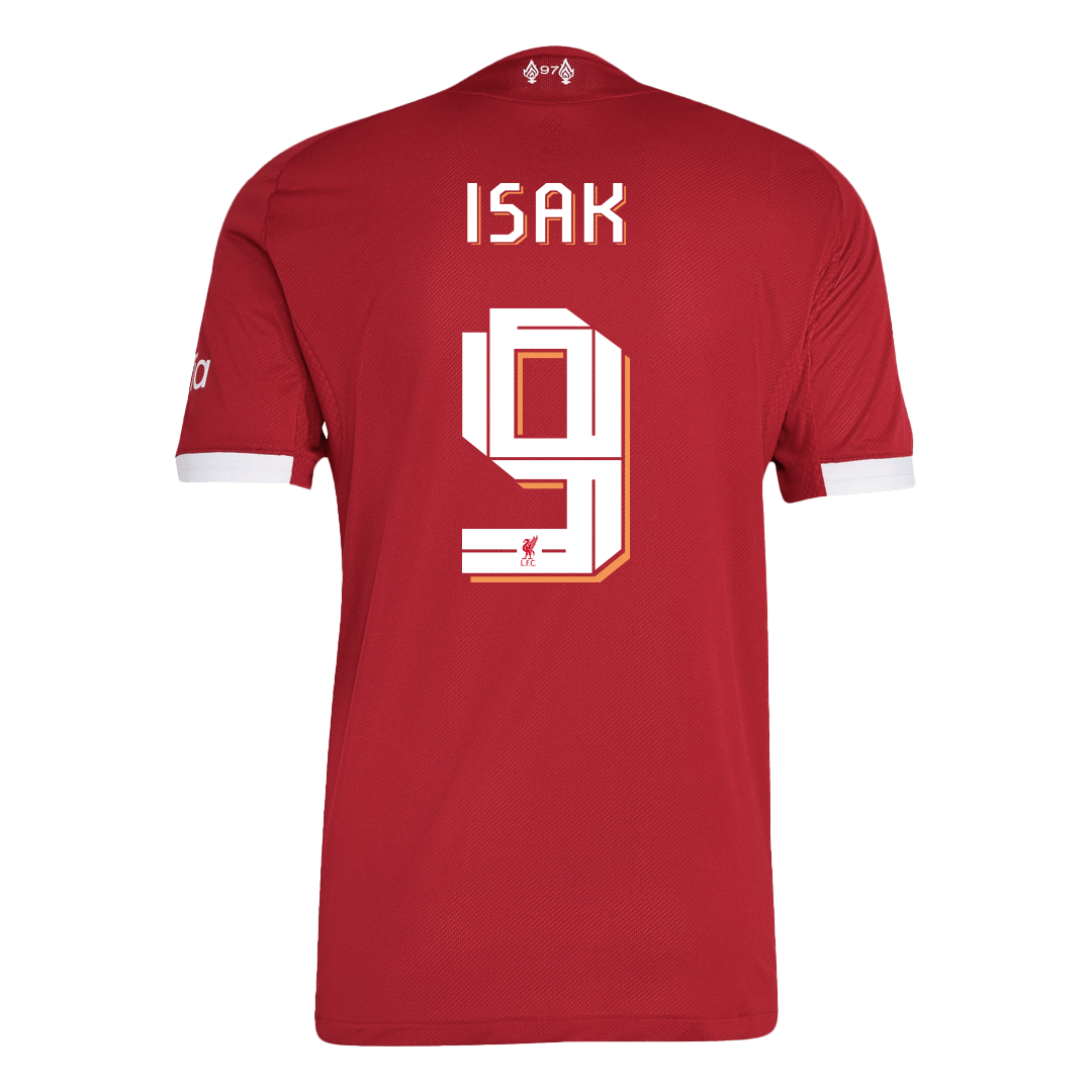 Liverpool domácí dres 2025/26 hráčská verze ISAK #9 UCL