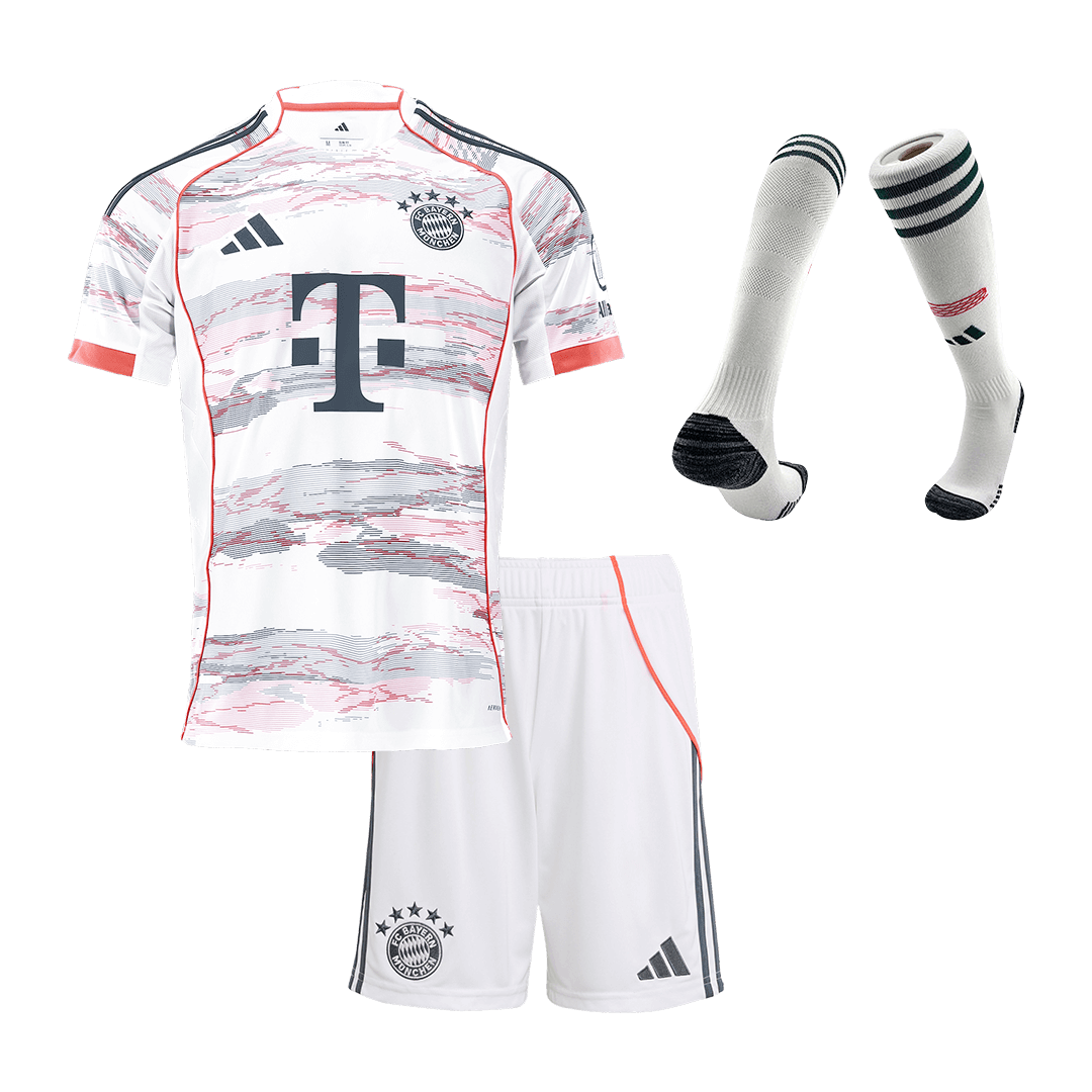 Bayern Mnichov dětská venkovní kompletní sada 2025/26