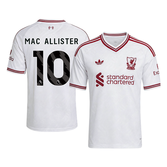 Liverpool venkovní fotbalový dres 2026/27 MAC ALLISTER #10