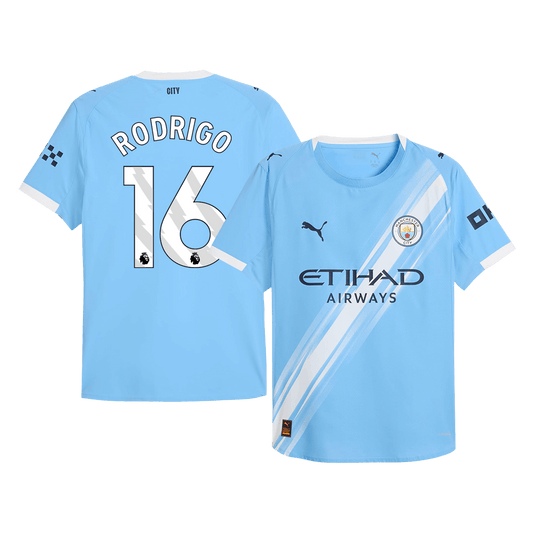 Domácí Fotbalový Dres Manchester City 25/26 Authentic RODRIGO #16