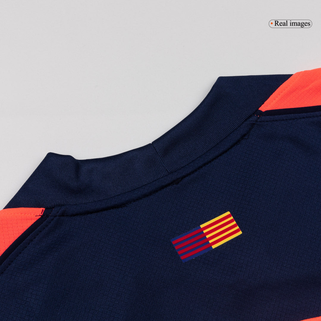 Barcelona třetí fotbalový dres 2025/26 dlouhý rukáv
